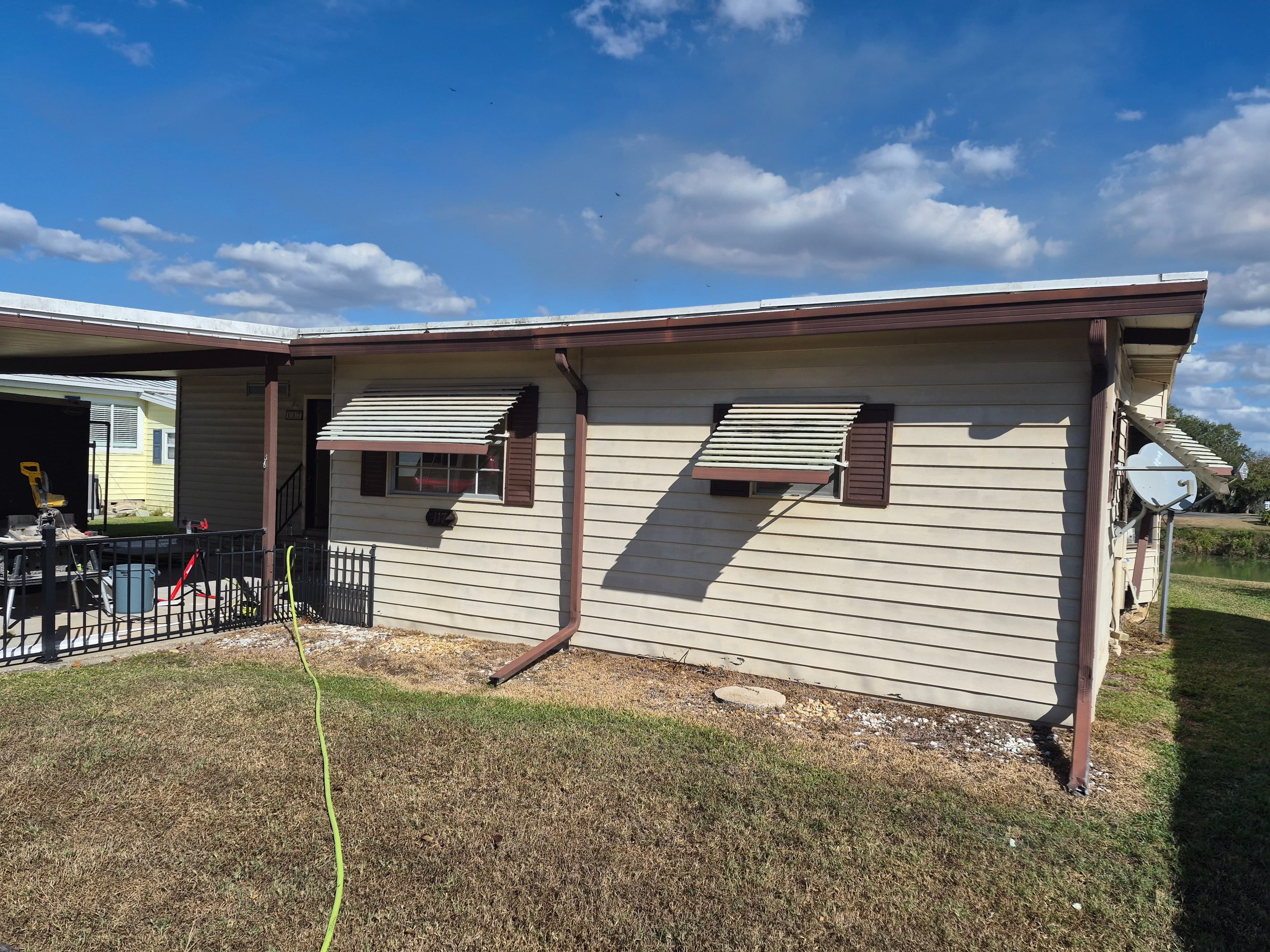 Project House Exterior Soft Washing in Bartow Florida image