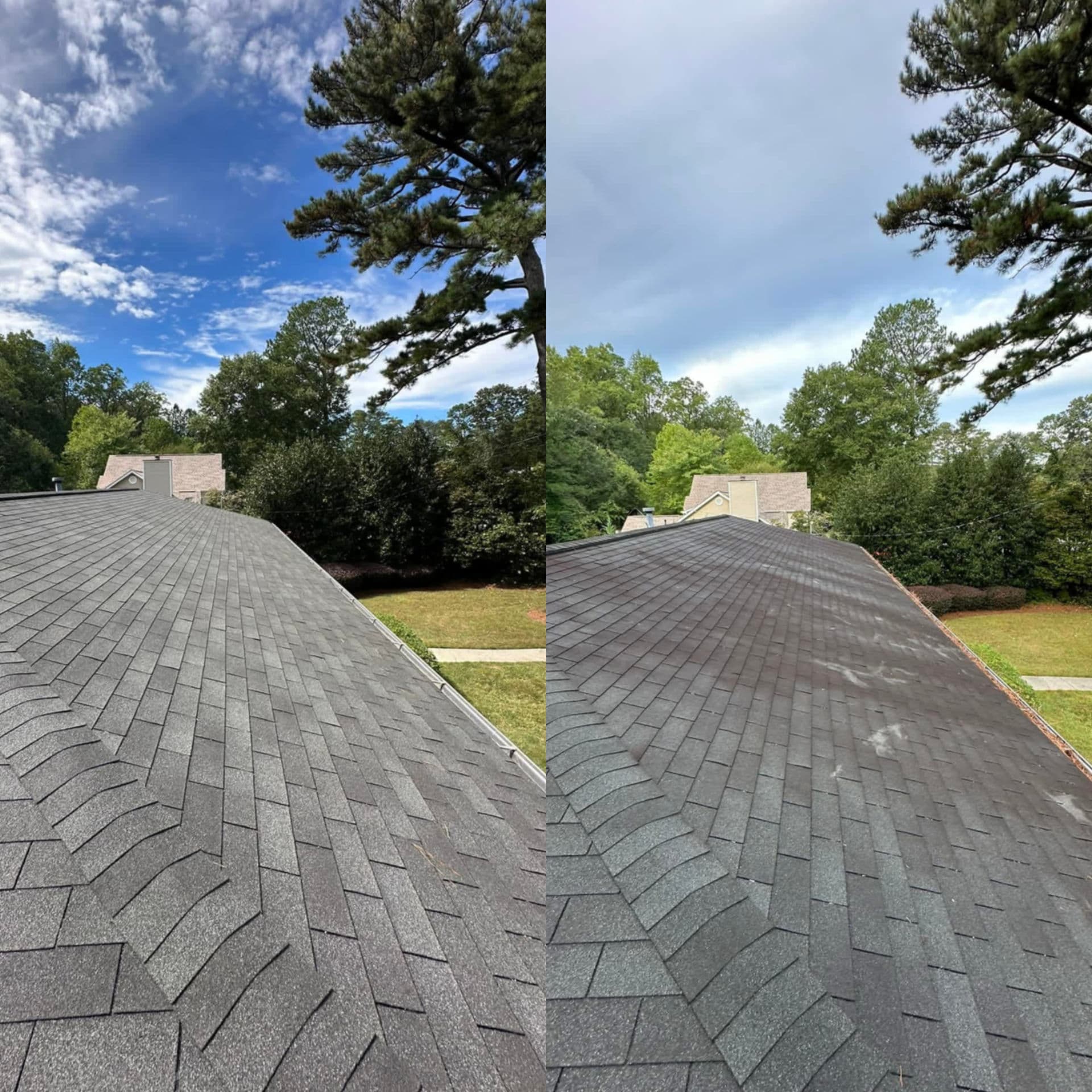 Project House and Roof Soft Washing for a Stunning Home image