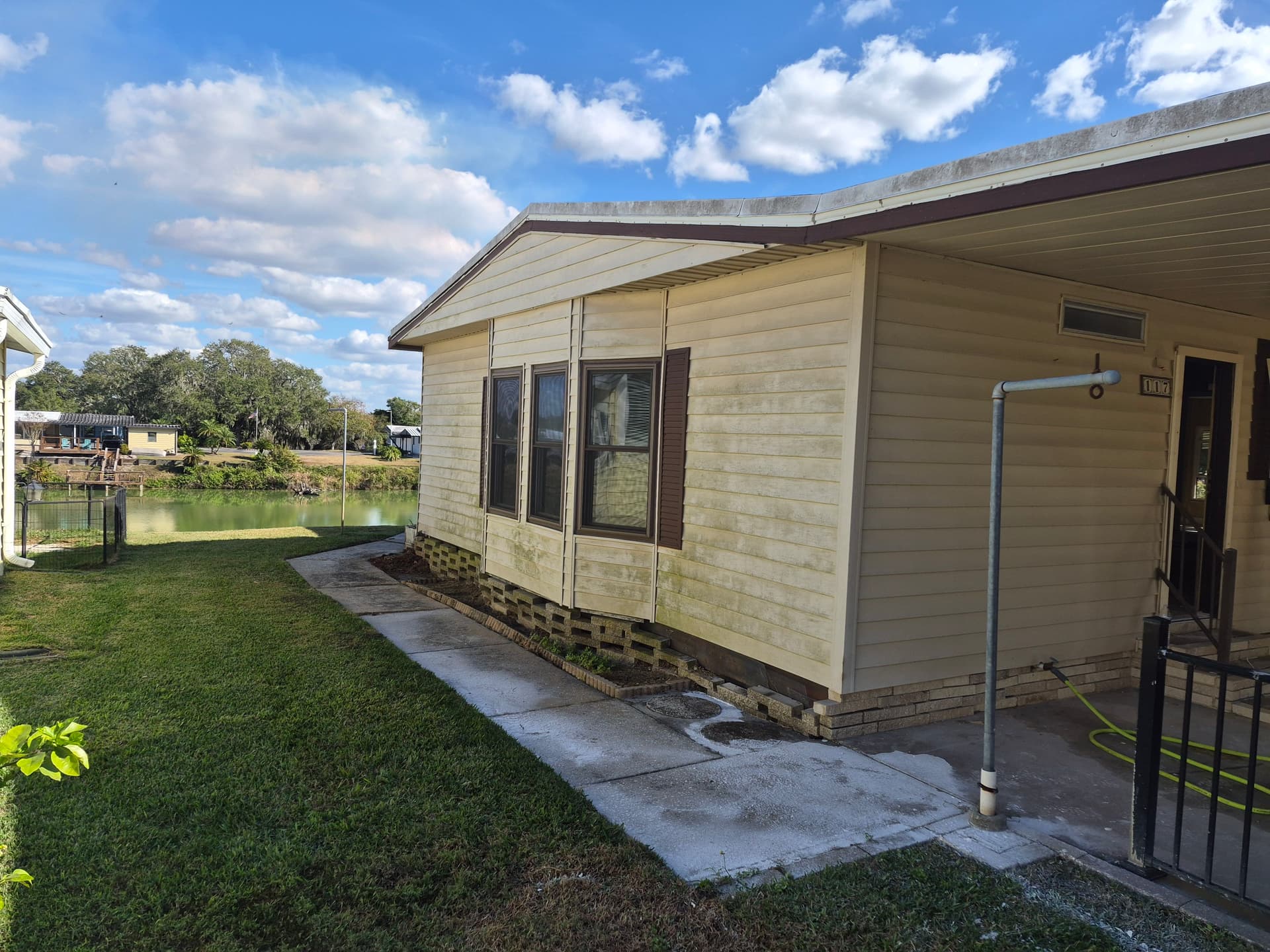 Gallery photos for House Exterior Soft Washing in Bartow Florida: Image #1