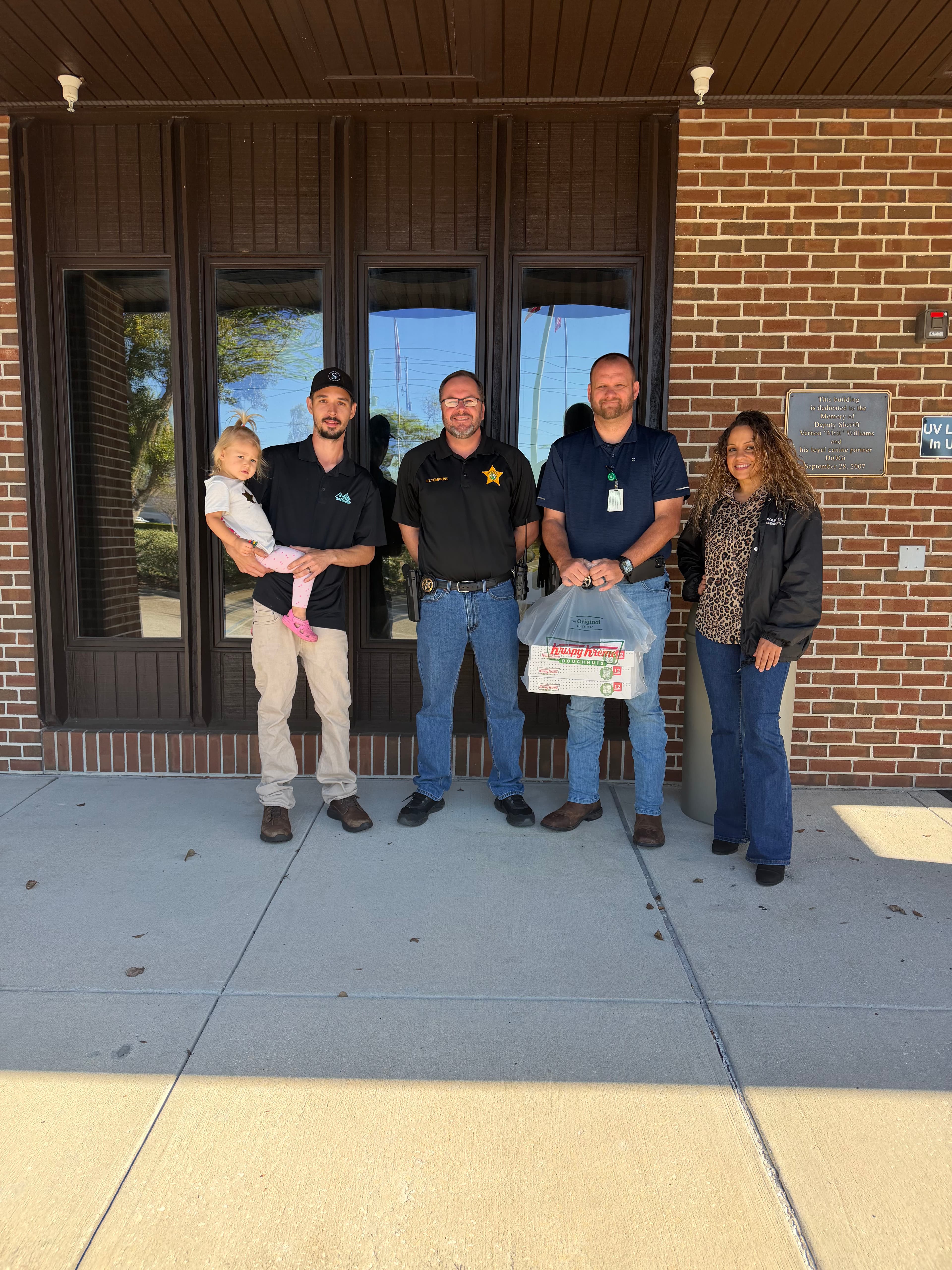 Project Delivering Donuts and Gratitude to Our Local Sheriff's Station image