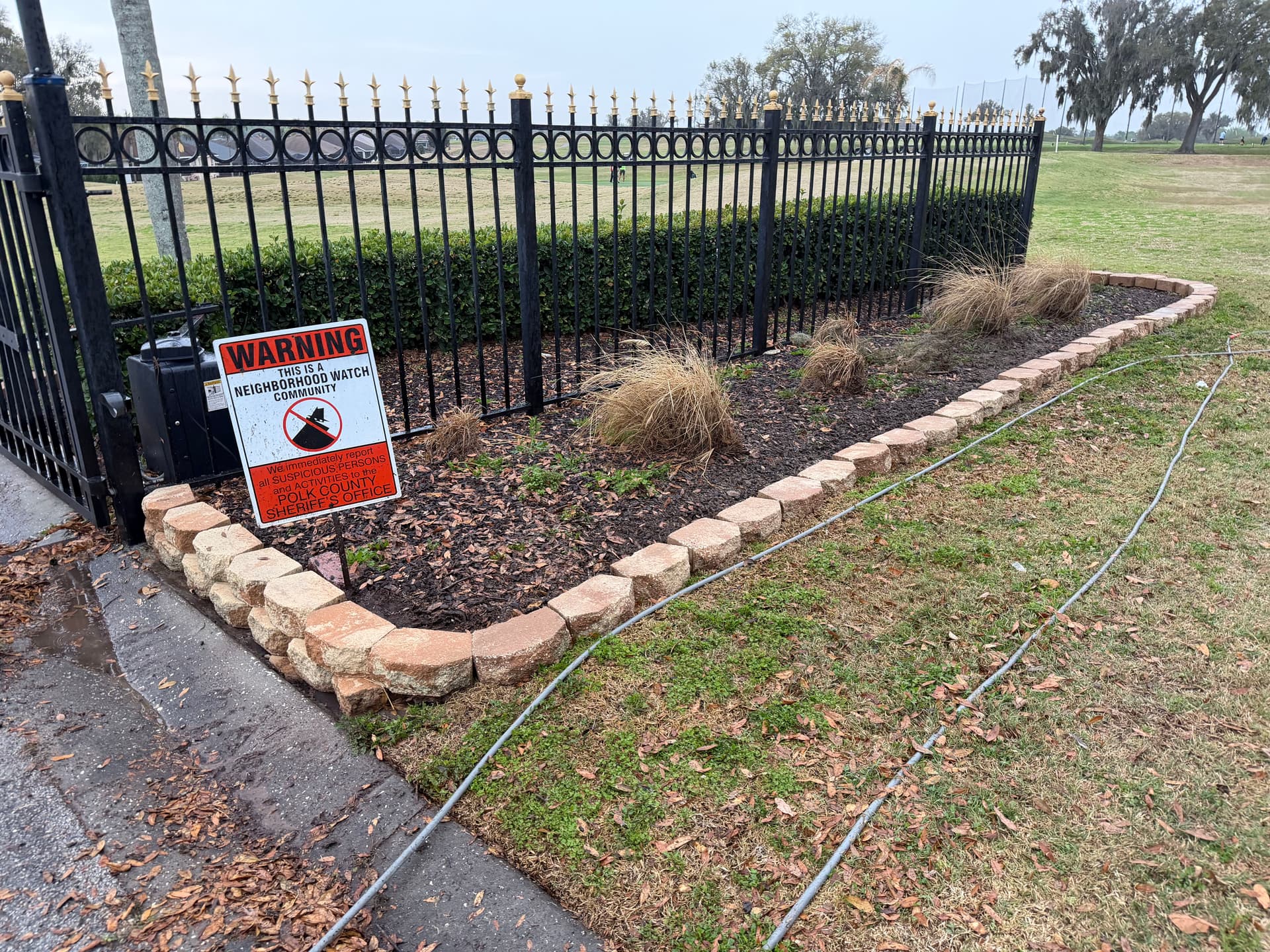 Gallery photos for Fence and Stone Cleaning at Lakeland Community: Image #1
